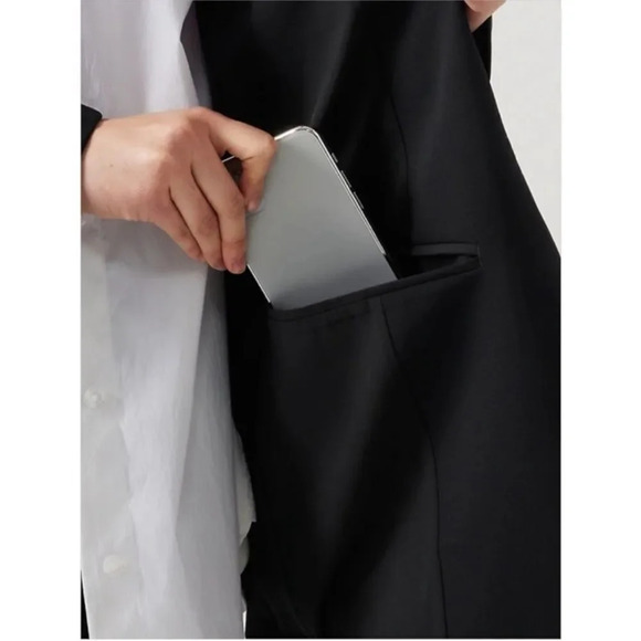 Athleta Endless Prima Twill Breathable Blazer in Green size 12 NWOT - Picture 4 of 13